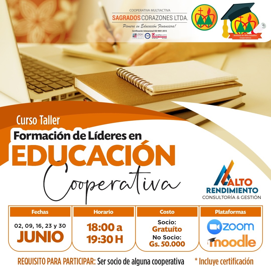 CURSO DE FORMACIÓN DE LÍDERES COOPERATIVOS