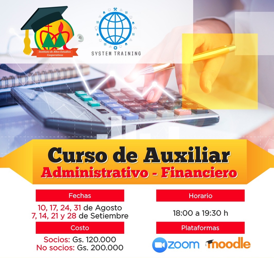 CURSO DE AUXILIAR ADMINISTRATIVO Y FINANCIERO