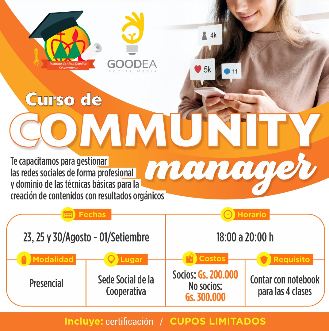 CURSO DE COMMUNITY MANAGER