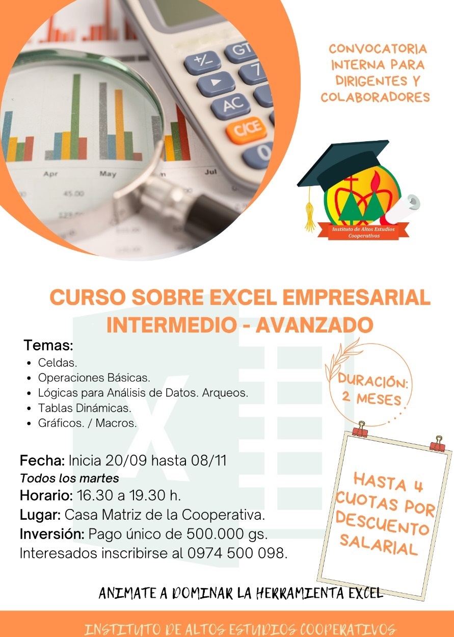 Curso de Excel Empresarial Intermedio Avanzado