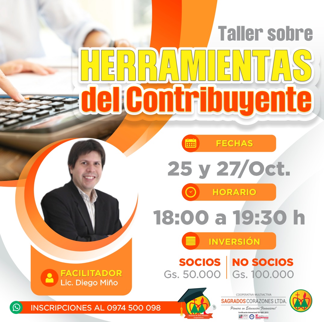 Taller sobre Herramientas del Contribuyente