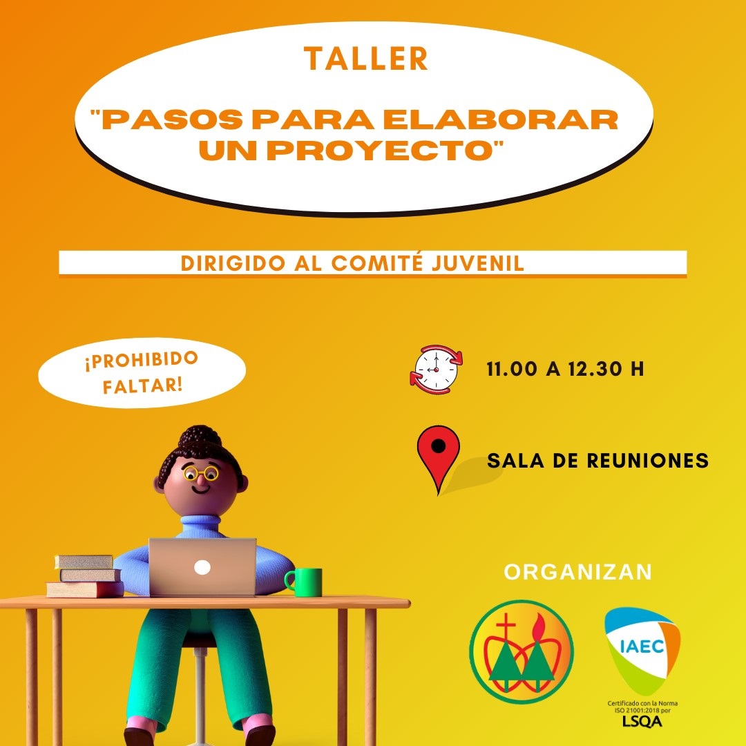 TALLER PRÁCTICO PASOS PARA ELABORAR UN PROYECTO 